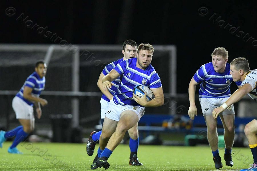 Wheaton Men\'s Rugby vs Mass Maritime.  Photo by Keith Nordstrom